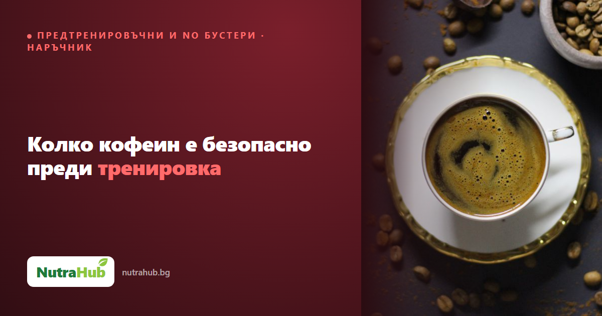 Колко кофеин е безопасно преди тренировка