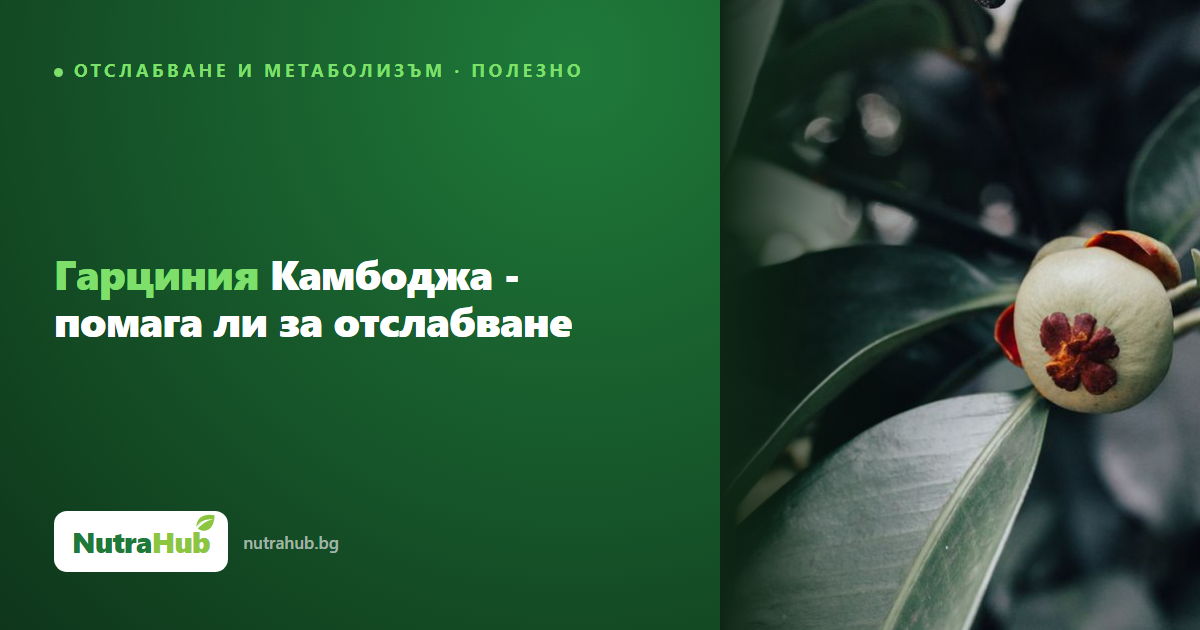 Гарциния Камбоджа - помага ли за отслабване
