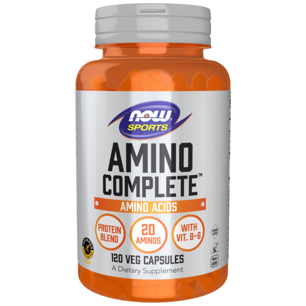 NOW Foods Amino Complete 850 mg - Пълен аминокиселинен комплекс 850 mg