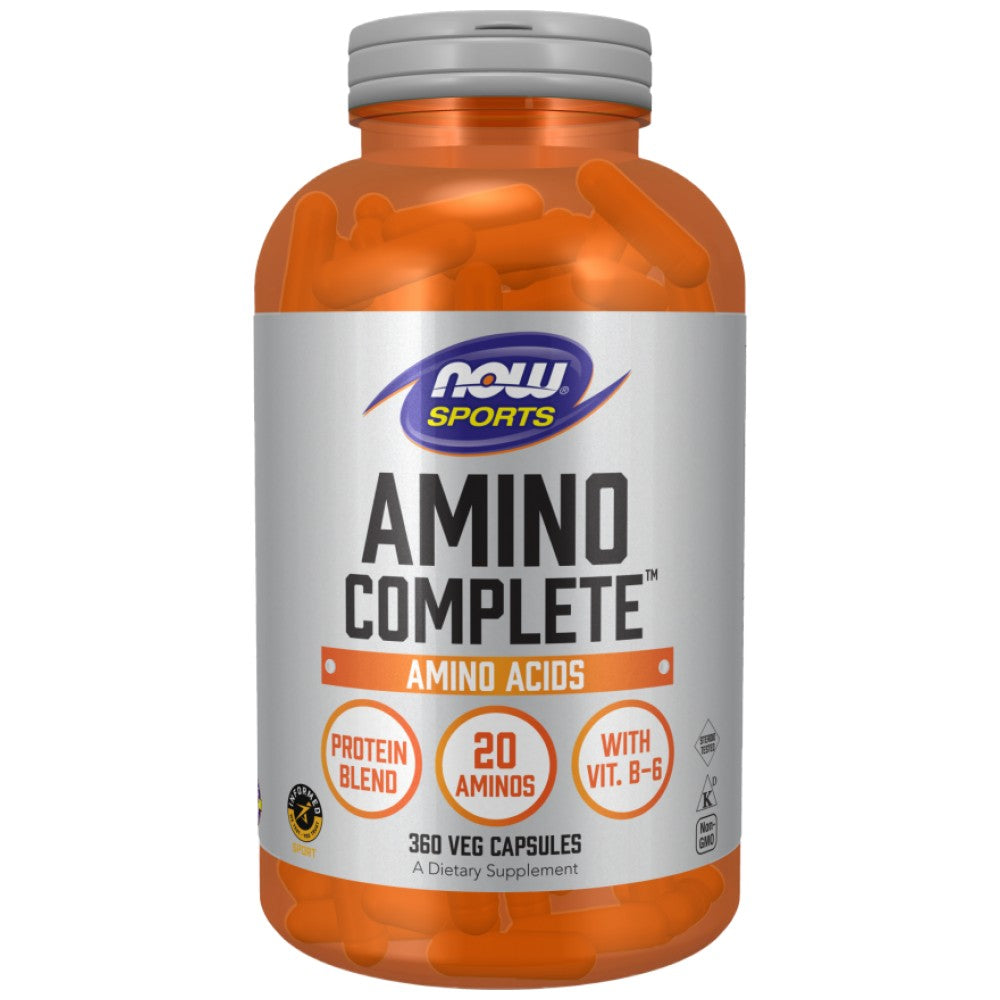 NOW Foods Amino Complete 850 mg - Пълен аминокиселинен комплекс 850 mg
