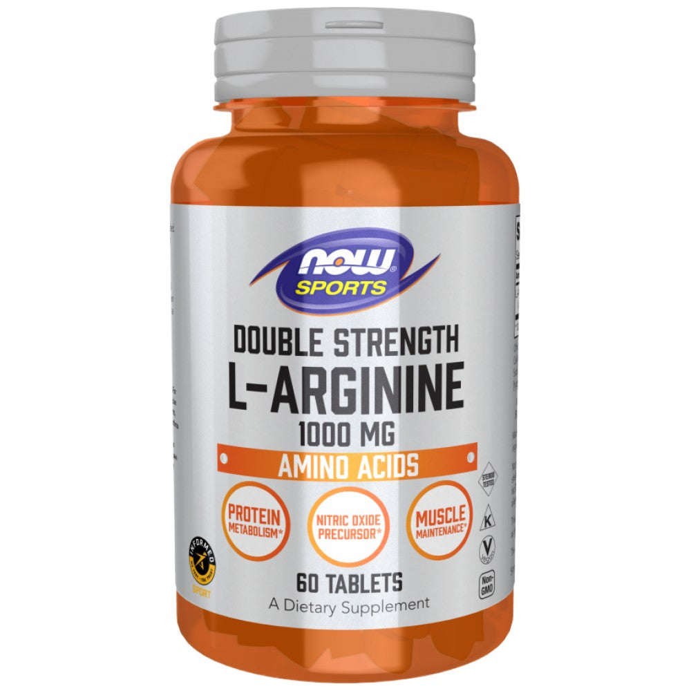 NOW Foods L-Arginine 1000 mg - L-Аргинин 1000 mg