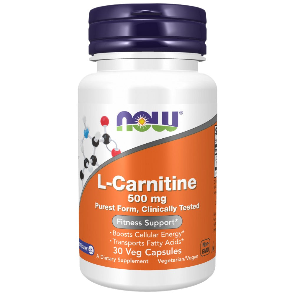 NOW Foods L-Carnitine 500 mg Carnipure® - L-Карнитин 500 mg