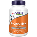 NOW Foods L-Citrulline 750 mg - L-Цитрулин 750 mg