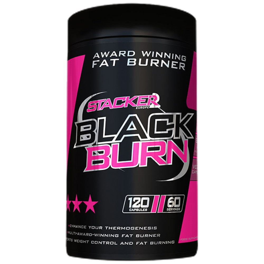 Stacker Black Burn - Термогенен фетбърнър