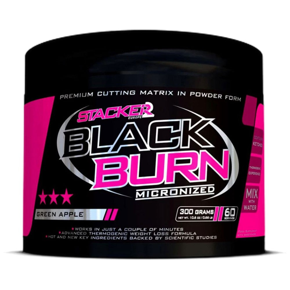 Stacker Black Burn Micronized - Термогенен фетбърнър