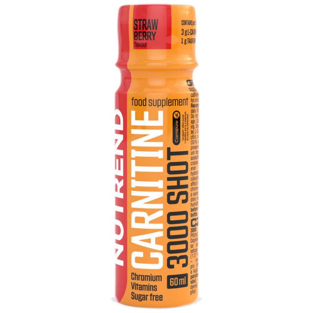 Nutrend Carnitine 3000 Shot - L-Карнитин 3000 шот