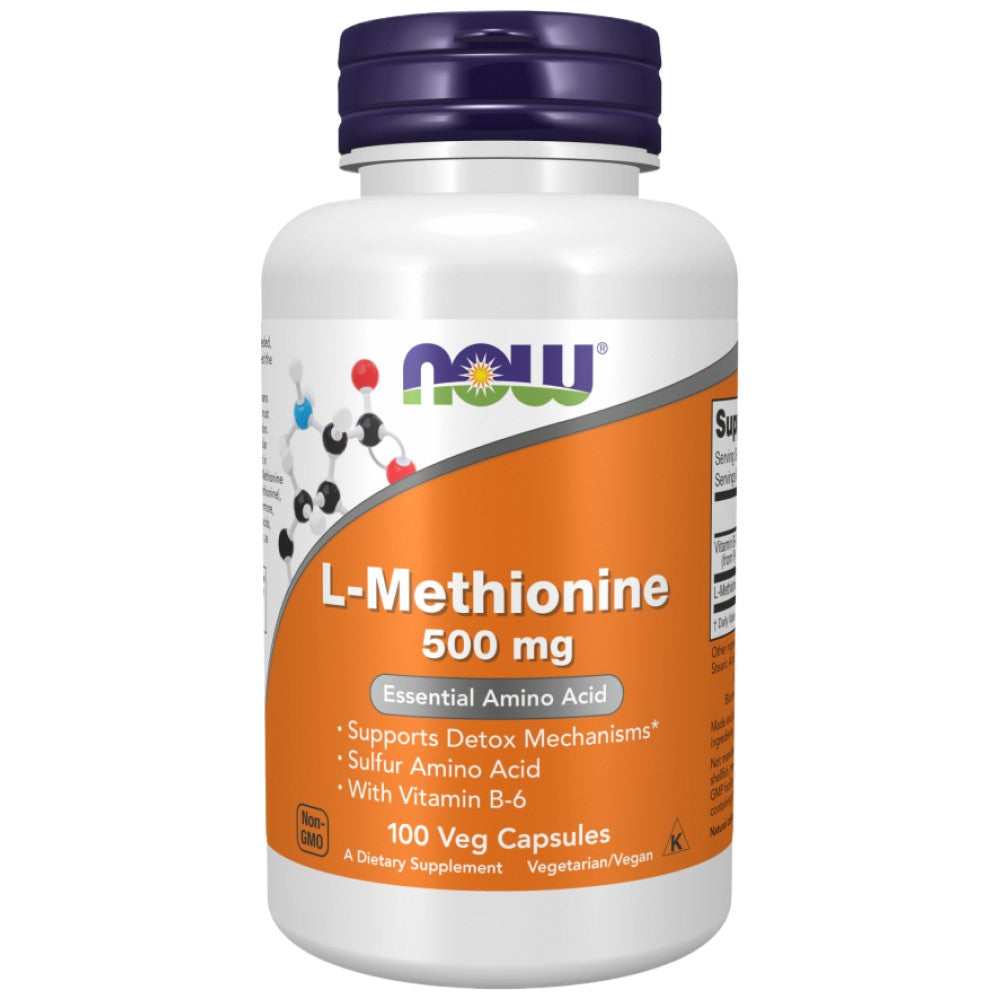 NOW Foods L-Methionine - L-Метионин