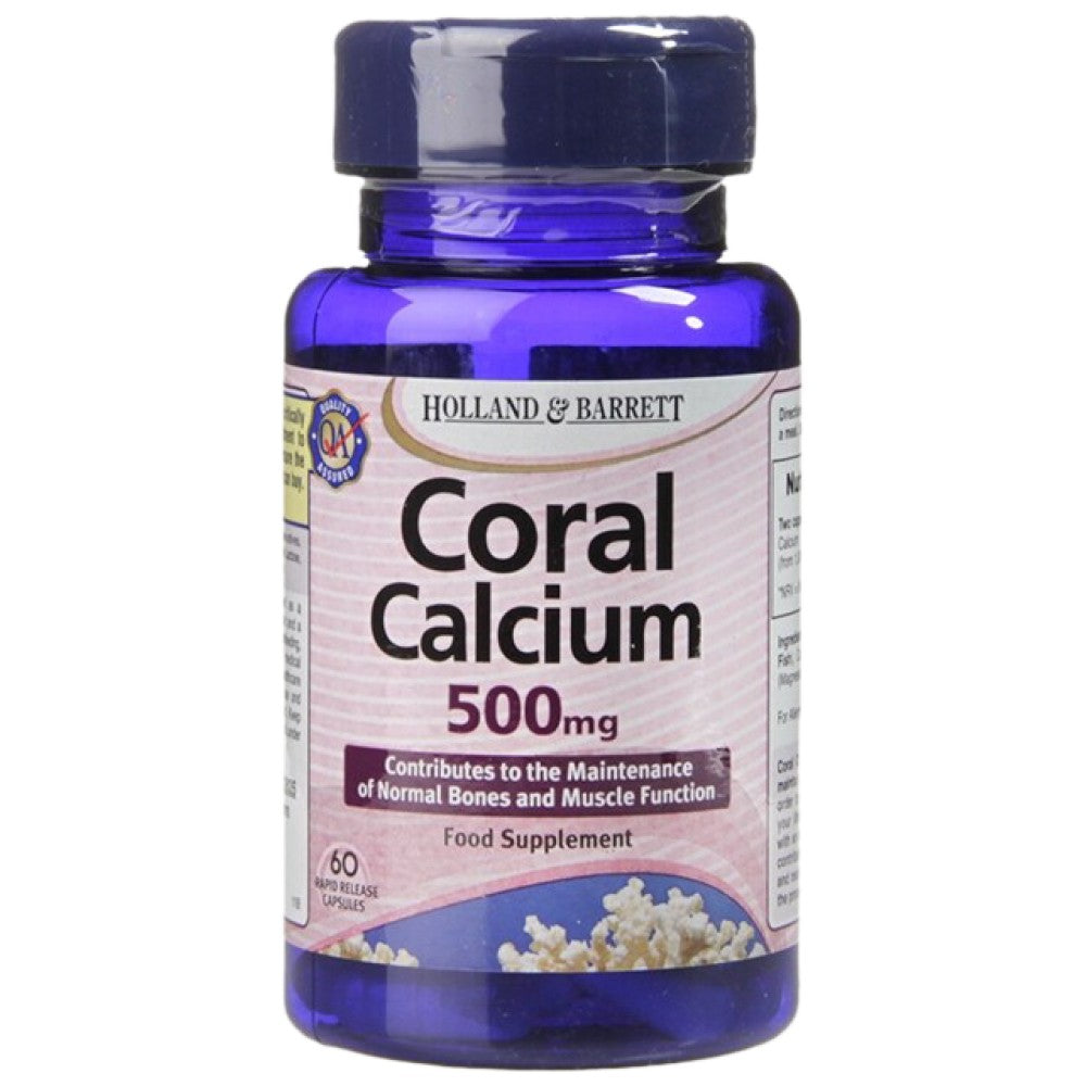 Holland And Barrett Coral Calcium 500 mg - Коралов калций 500 mg
