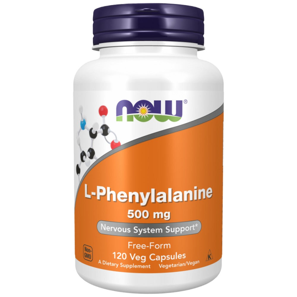 NOW Foods L-Phenylalanine 500 mg - L-Фенилаланин 500 mg
