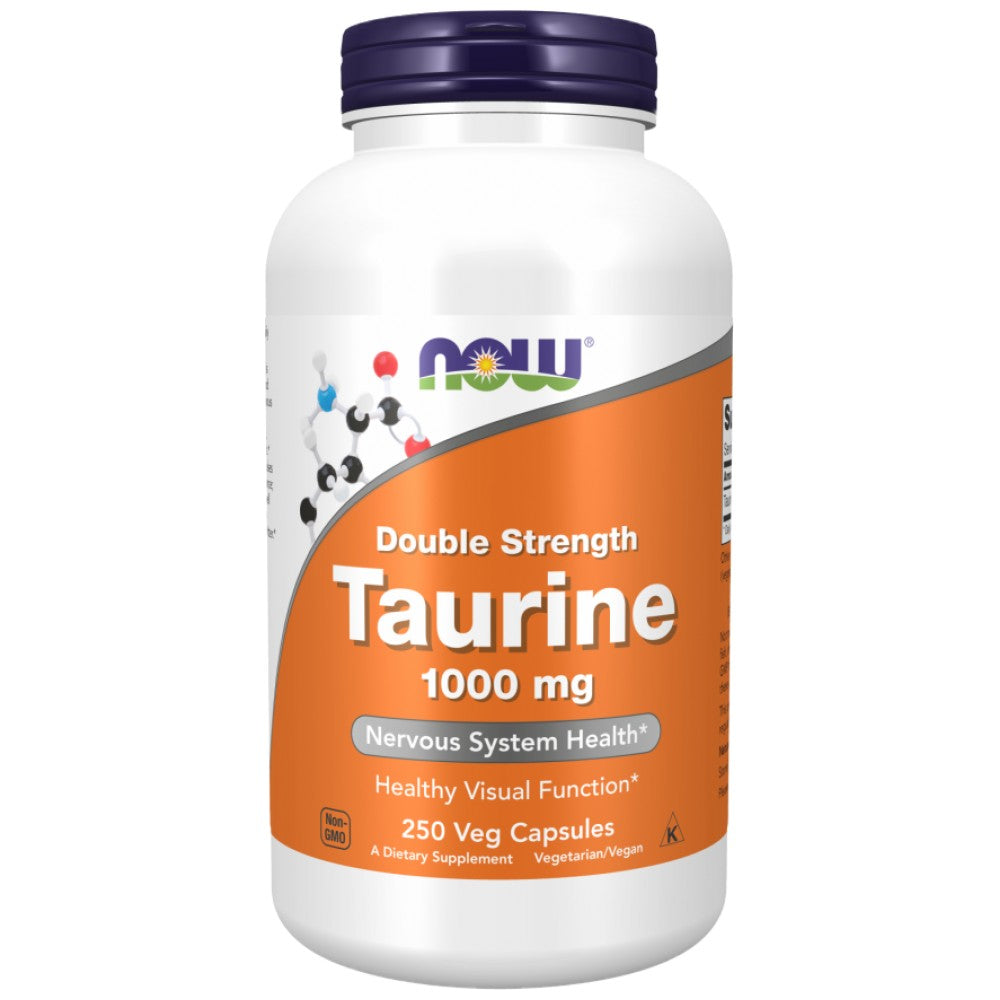 NOW Foods Taurine 1000 mg Double Strength - Таурин 1000 mg