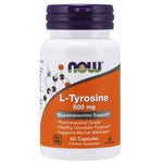 NOW Foods L-Tyrosine 500 mg - L-Тирозин 500 mg