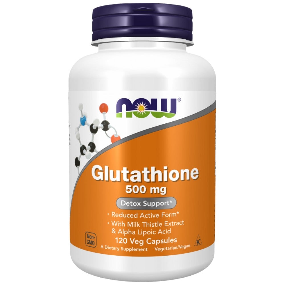 NOW Foods Glutathione 500 mg - Глутатион 500 mg