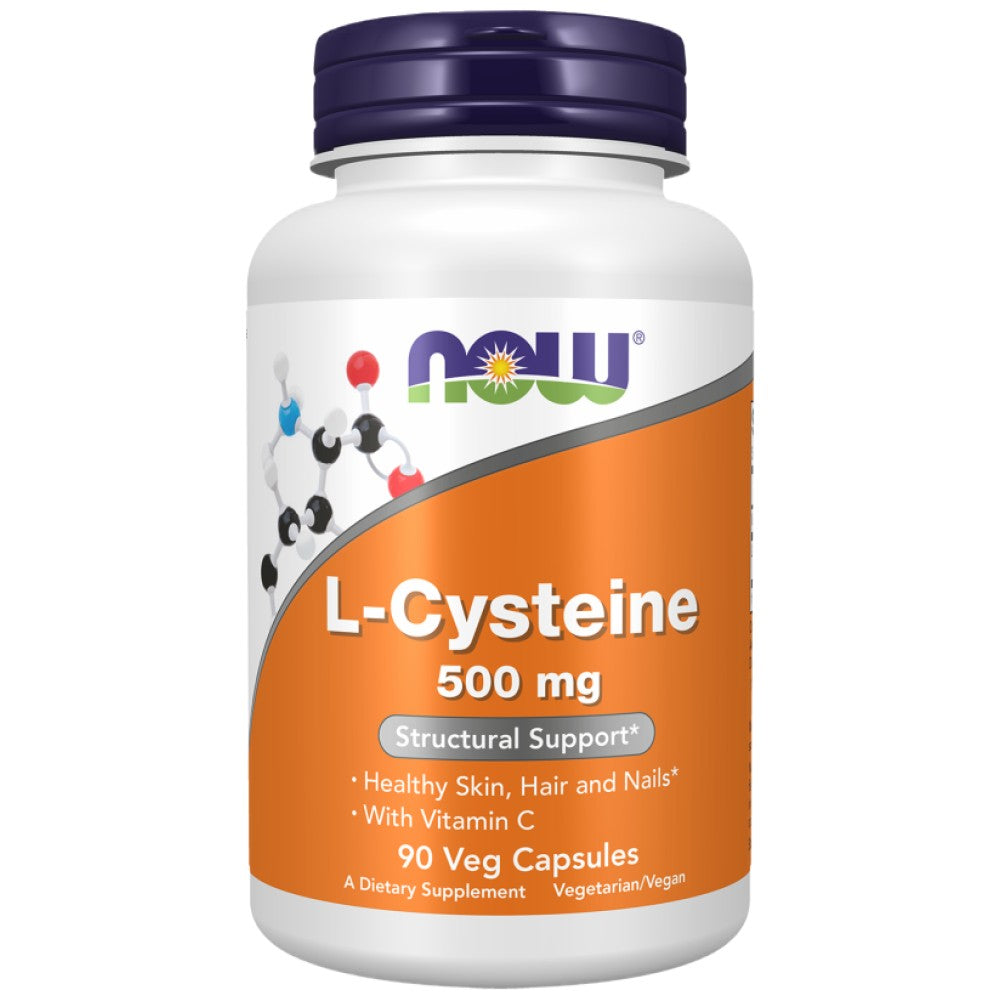 NOW Foods L-Cysteine 500 mg - L-Цистеин 500 mg