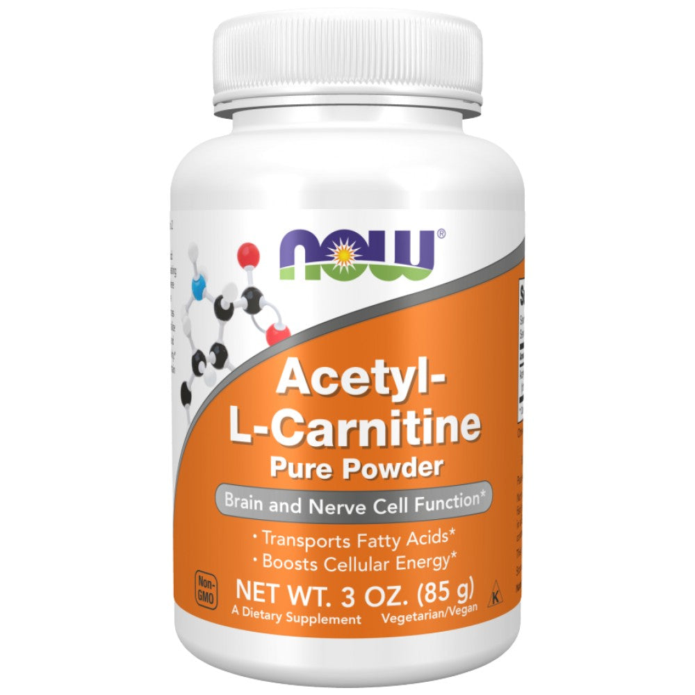 NOW Foods Acetyl L-Carnitine Powder - Ацетил Л-Карнитин на прах