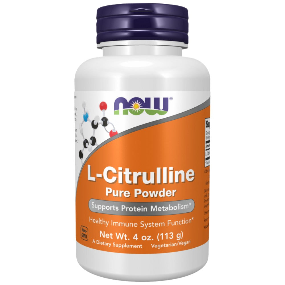 NOW Foods L-Citrulline Powder - L-Цитрулин на прах