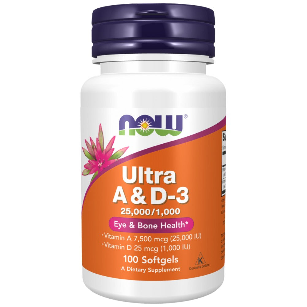 NOW Foods Ultra A & D-3 - Витамини А и Д3
