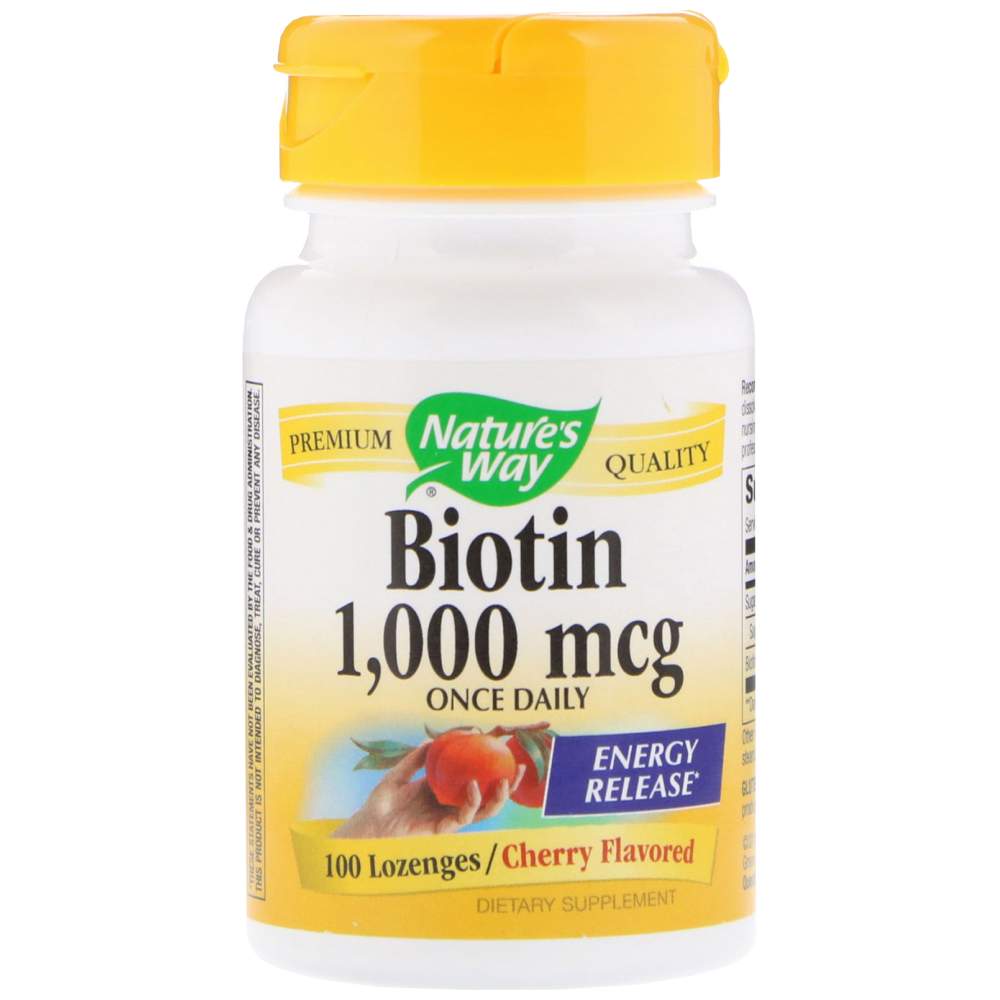 Nature’s Way Biotin 1000 mcg - Биотин 1000 mcg