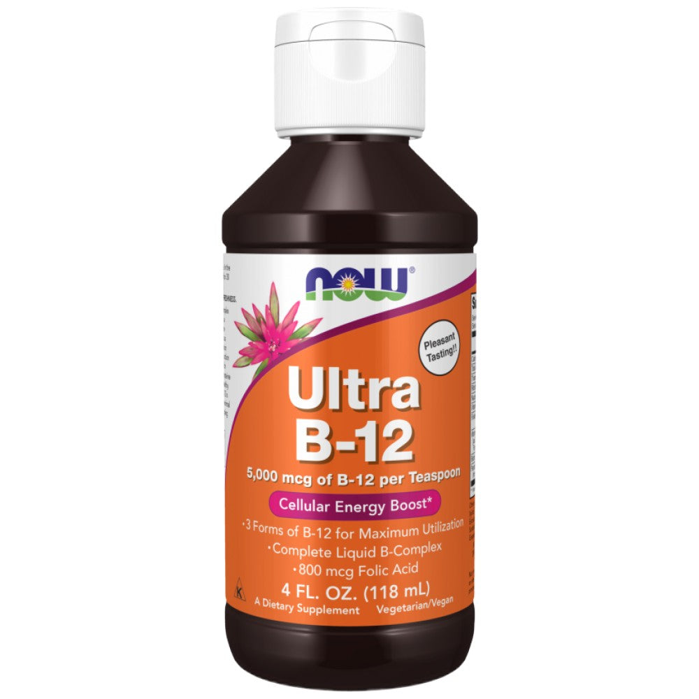 NOW Foods Ultra B-12 Liquid - Течен Витамин Б12
