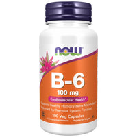 NOW Foods Vitamin B-6 100 mg - Витамин Б6 100 mg