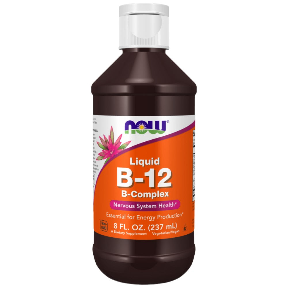 NOW Foods Liquid Vitamin B-12 - Течен Витамин Б12