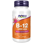 NOW Foods Vitamin B-12 1000 mcg with Folic Acid - Витамин Б12 с фолиева киселина 1000 mcg