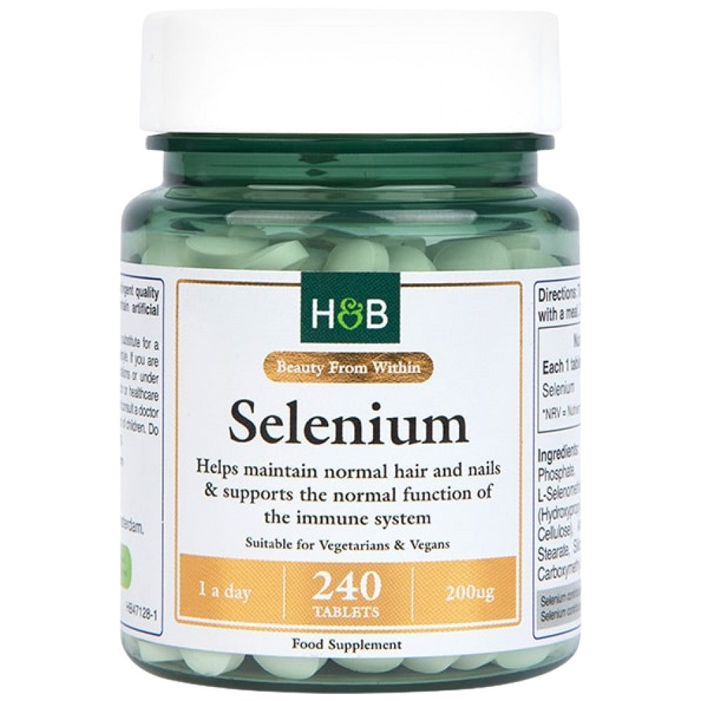 Holland And Barrett Selenium 200 mcg - Селен 200 mcg