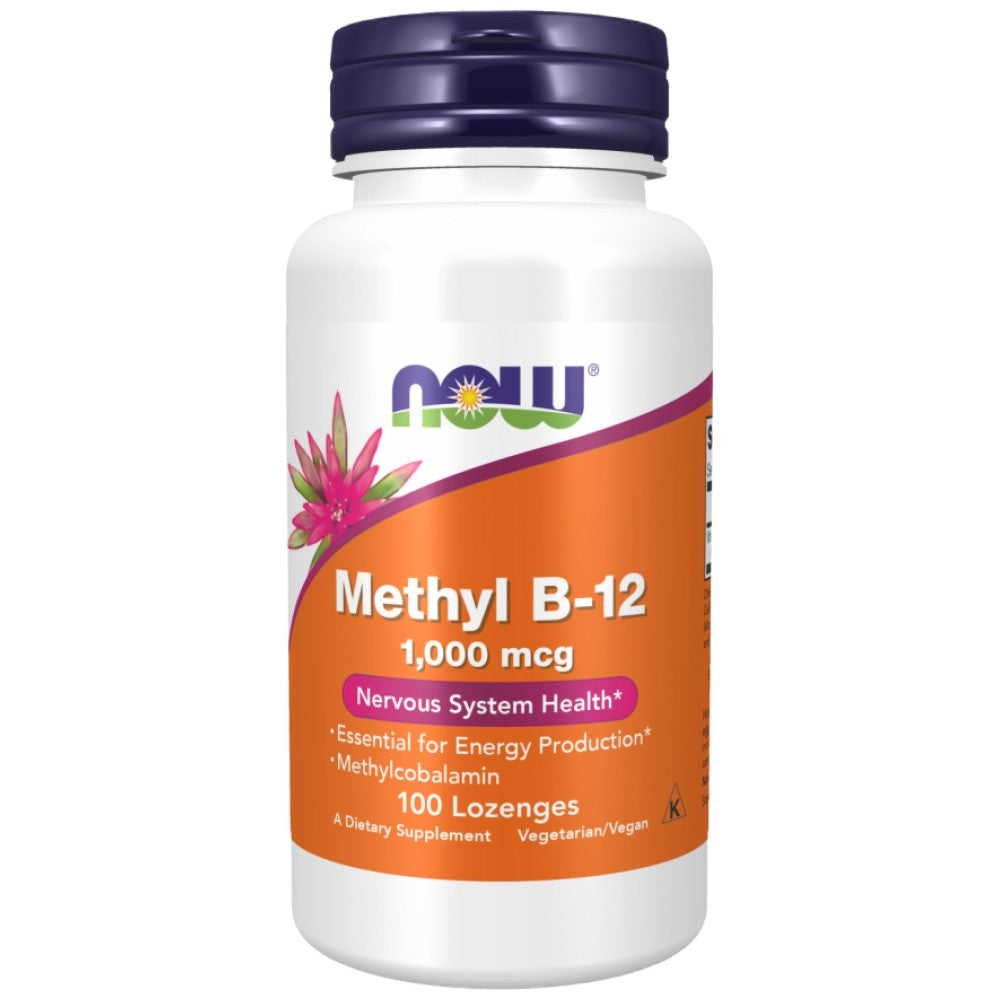 NOW Foods Methyl B-12 1000 mcg - Витамин B12 метилкобаламин 1000 mcg