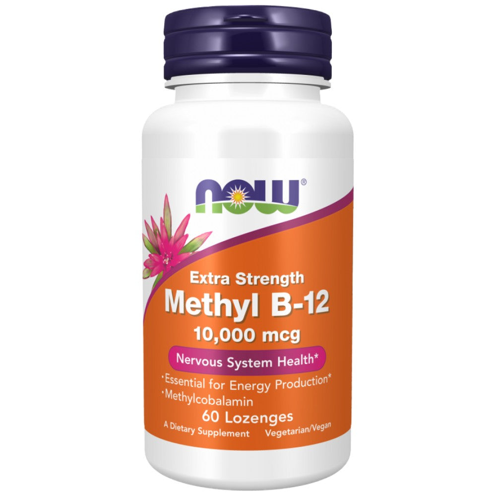 NOW Foods Methyl B-12 10000 mcg - Витамин B12 метилкобаламин 10000 mcg