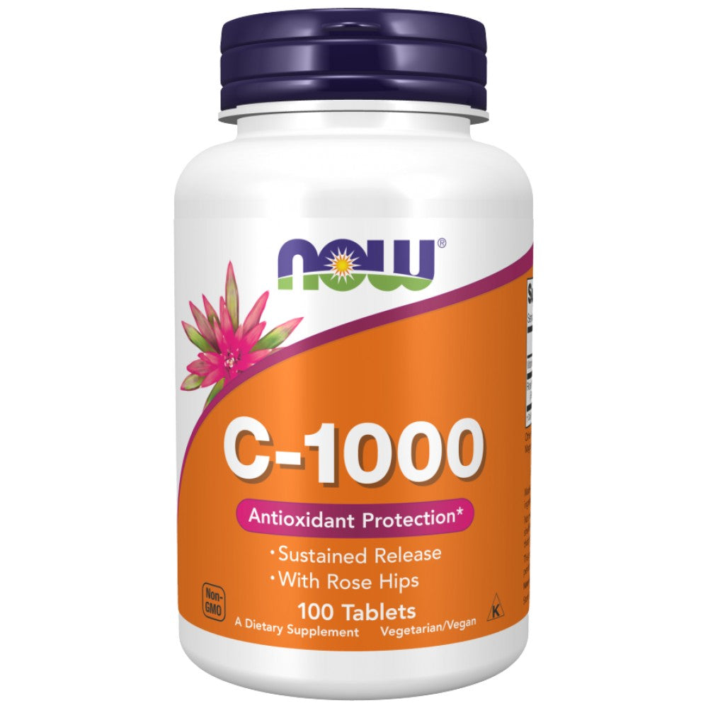 NOW Foods Vitamin C-1000 Sustained Release - Витамин С 1000 с удължено освобождаване