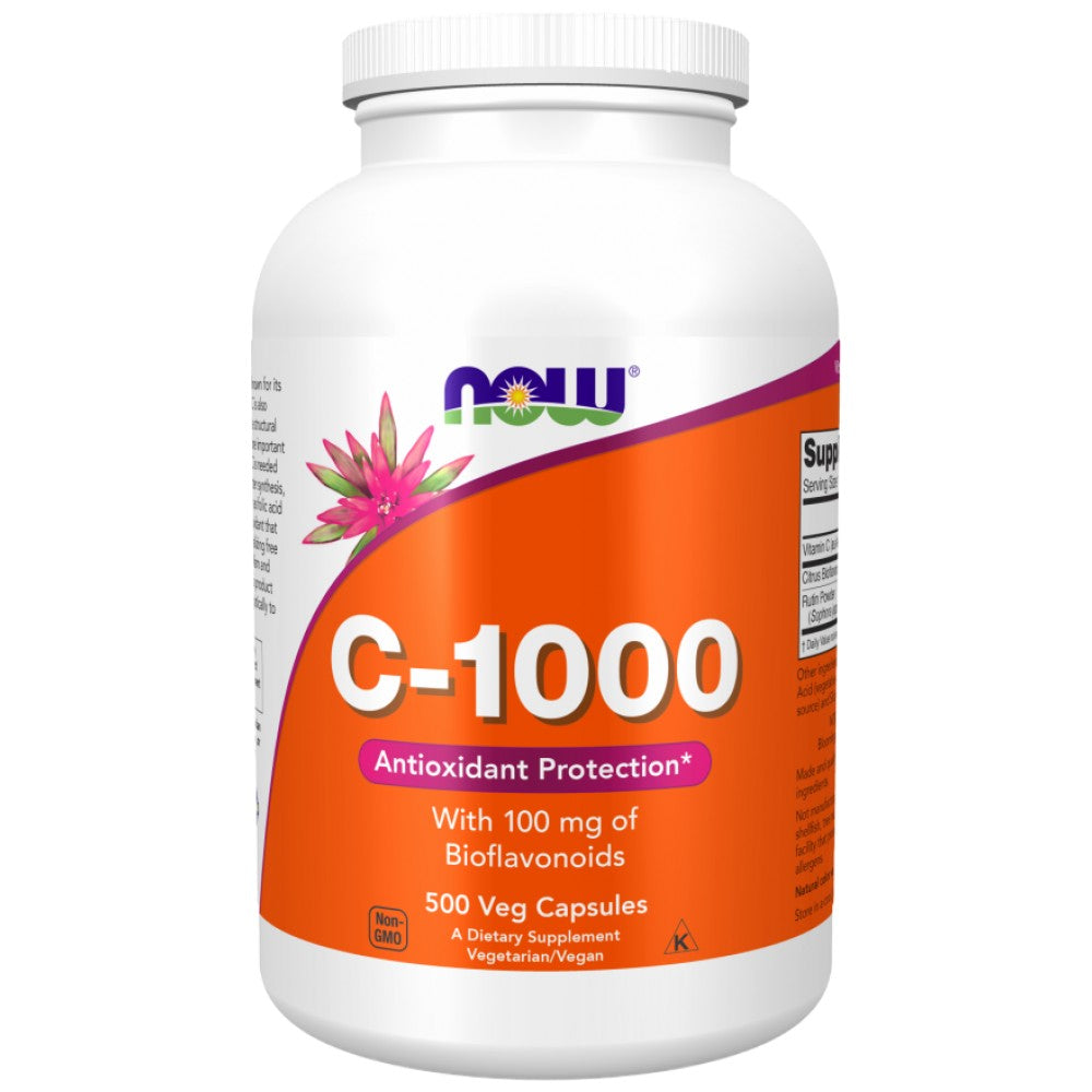 NOW Foods Vitamin C-1000 with Bioflavonoids - Витамин С 1000 mg с биофлавоноиди