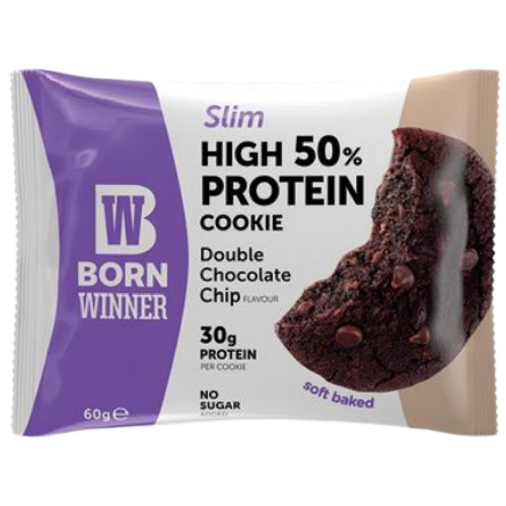 Born Winner Slim 50% High Protein Cookie - Протеинова бисквита 50%