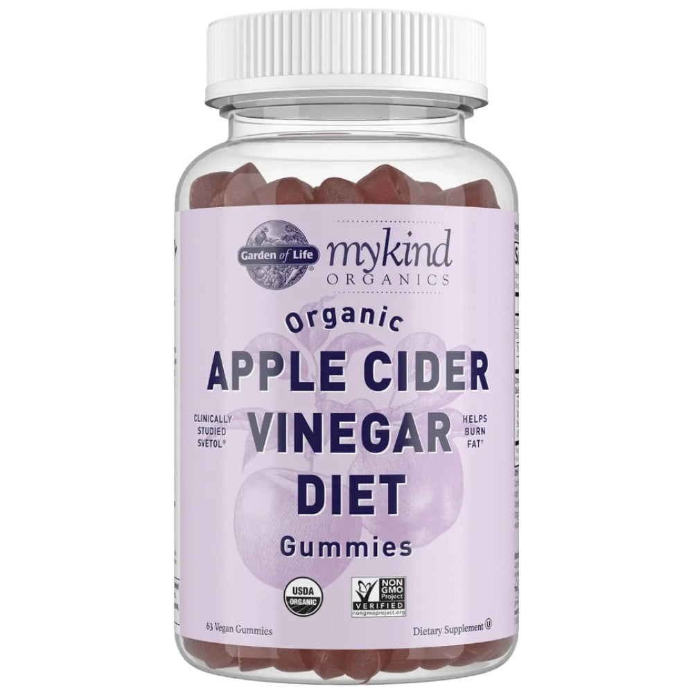 Garden Of Life Mykind Organics Apple Cider Vinegar Diet Gummies - Ябълков оцет гъми за диета