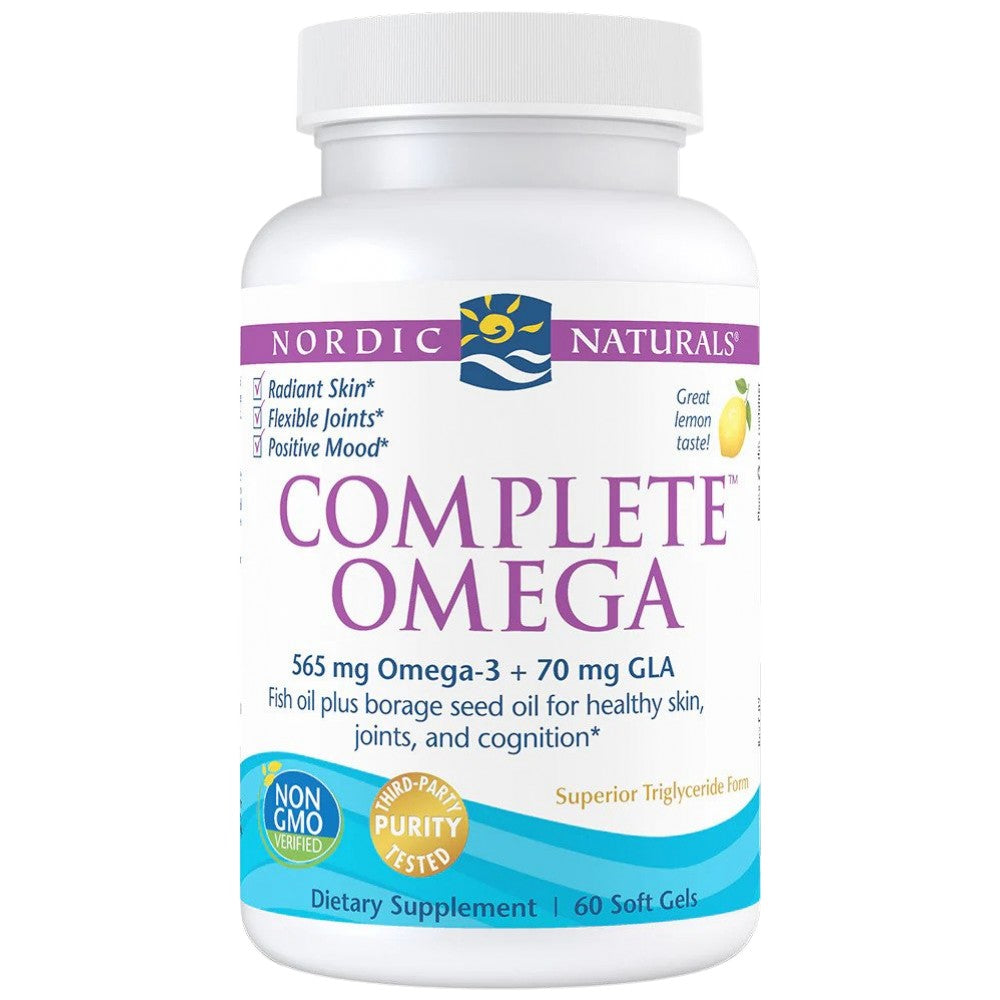 Nordic Naturals Complete Omega 565 mg - Рибено масло Омега 3 565 mg