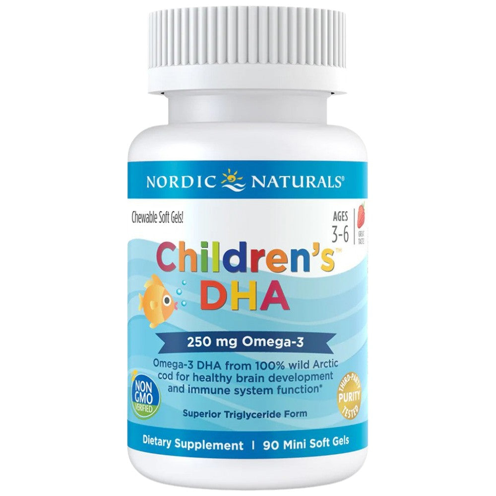 Nordic Naturals Children's DHA 250 mg - DHA за деца 250 mg