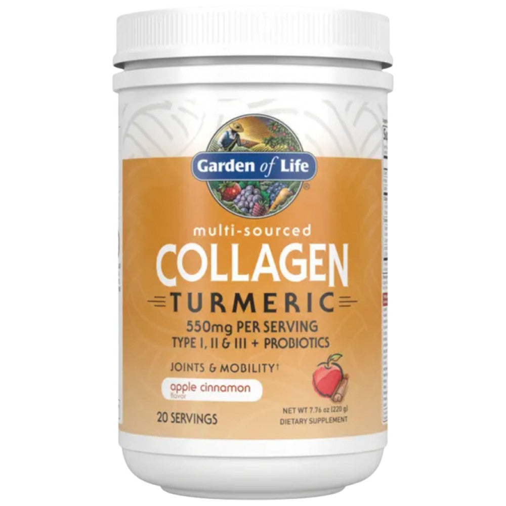 Garden Of Life Multi-Sourced Collagen Turmeric - Колаген с куркума