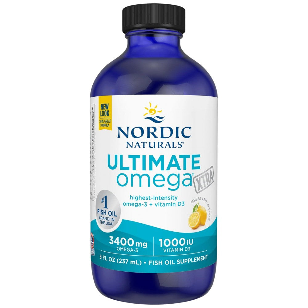 Nordic Naturals Ultimate Omega Xtra with Vitamin D3 - Концентрирано рибено масло с Д3