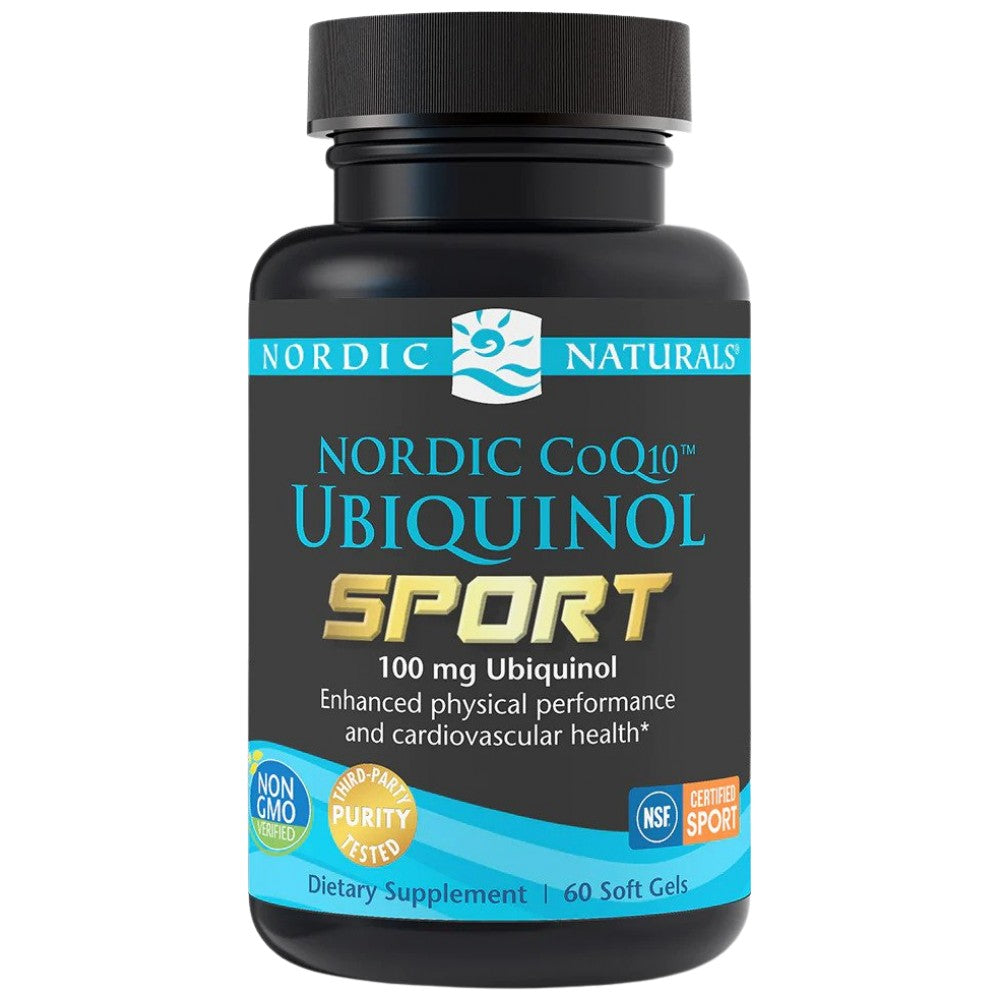 Nordic Naturals CoQ10 Ubiquinol Sport 100 mg - Убихинол за спортисти 100 mg