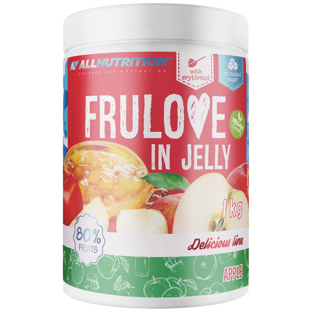 AllNutrition Frulove in Jelly Apple - Плодове в желе ябълка