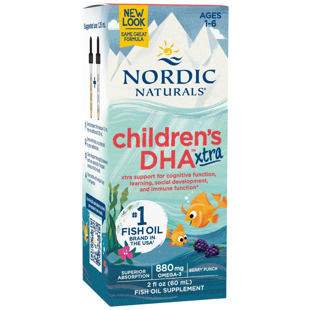 Nordic Naturals Children's DHA Xtra 880 mg - DHA за деца 880 mg
