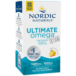 Nordic Naturals Ultimate Omega Xtra with Vitamin D3 - Концентрирано рибено масло с Д3