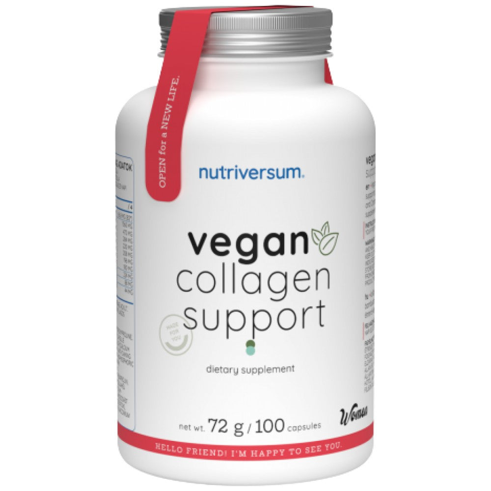 Nutriversum Vegan Collagen Support with Hyaluronic Acid and Amino Acids - Веган колаген с хиалурон