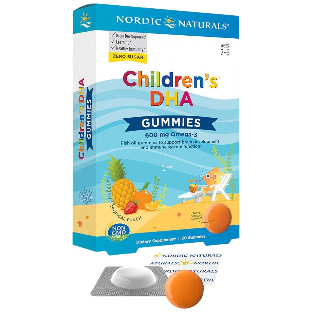 Nordic Naturals Children DHA Gummies 600 mg - Детска омега 3 (DHA) желирана