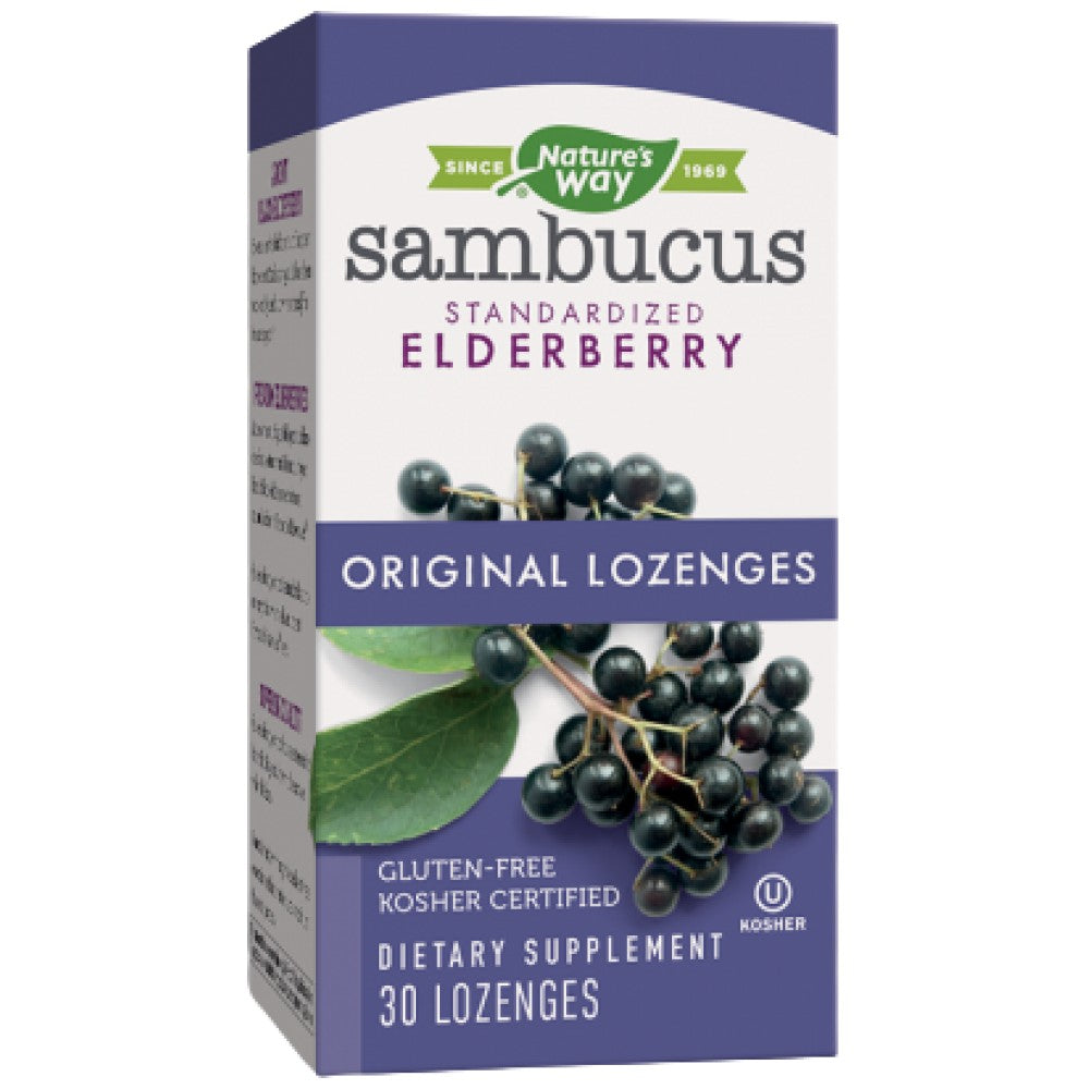 Nature’s Way Sambucus Original Lozenges 200 mg - Таблетки от черен бъз