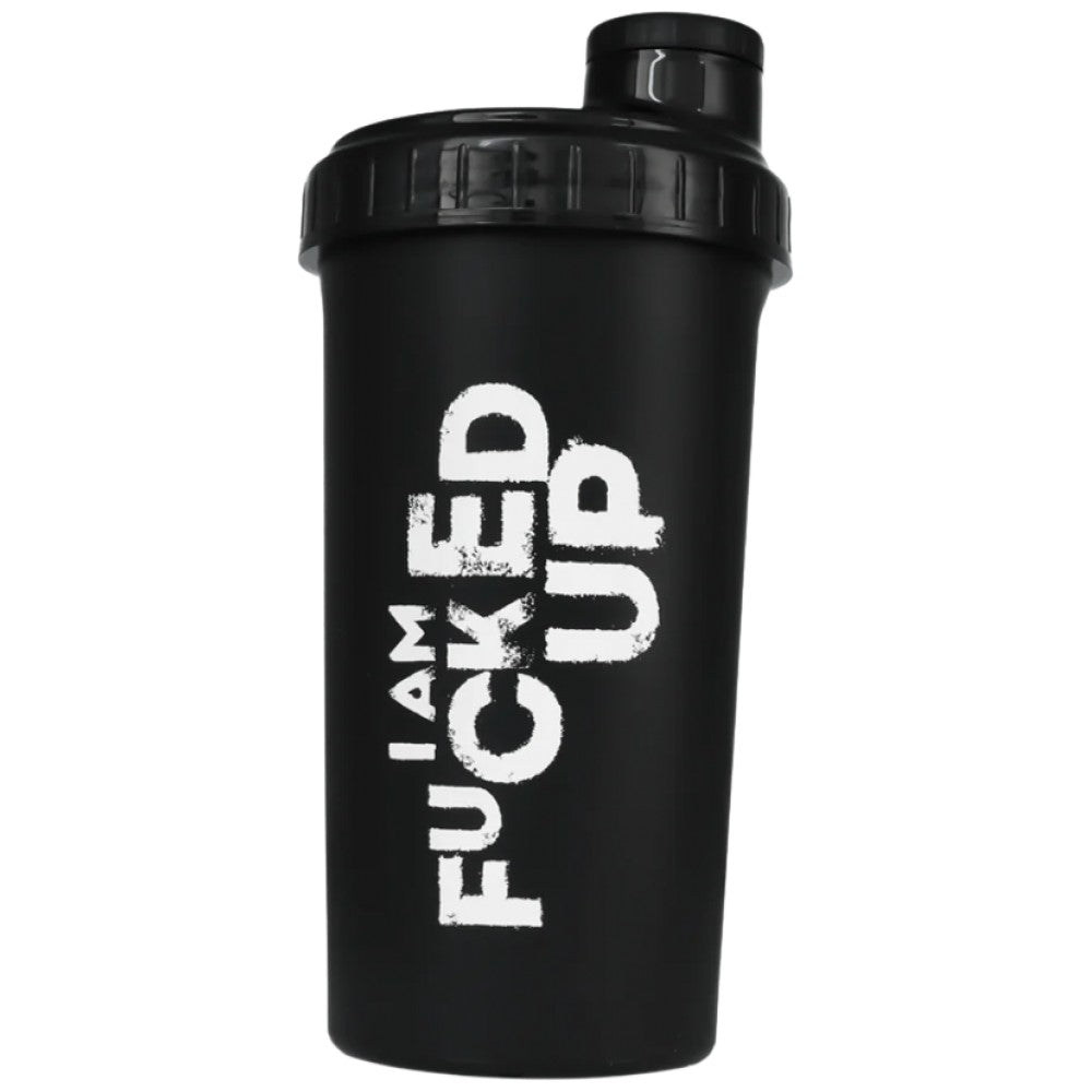 SWEDISH Supplements Shaker I AM FUCKED UP Black - Шейкър черен
