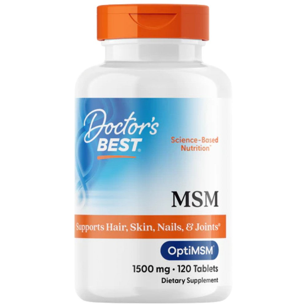 Doctor’s Best MSM 1500 mg - Метилсулфонилметан за стави