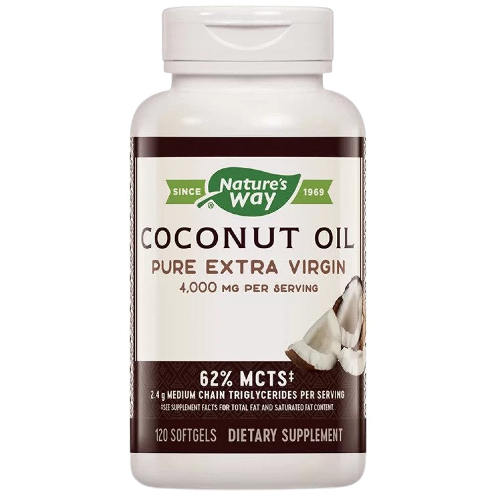 Nature’s Way Coconut Oil Organic 1000 mg - Органично кокосово масло 1000 mg