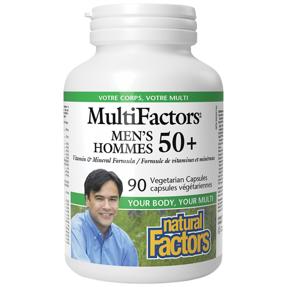 Natural Factors MultiFactors Men's 50+ - Мултивитамини за мъже над 50