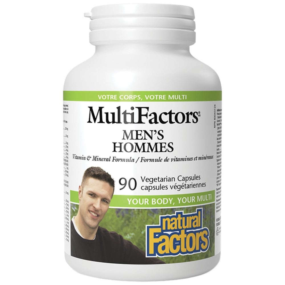 Natural Factors MultiFactors Men's - Мултивитамини за мъже