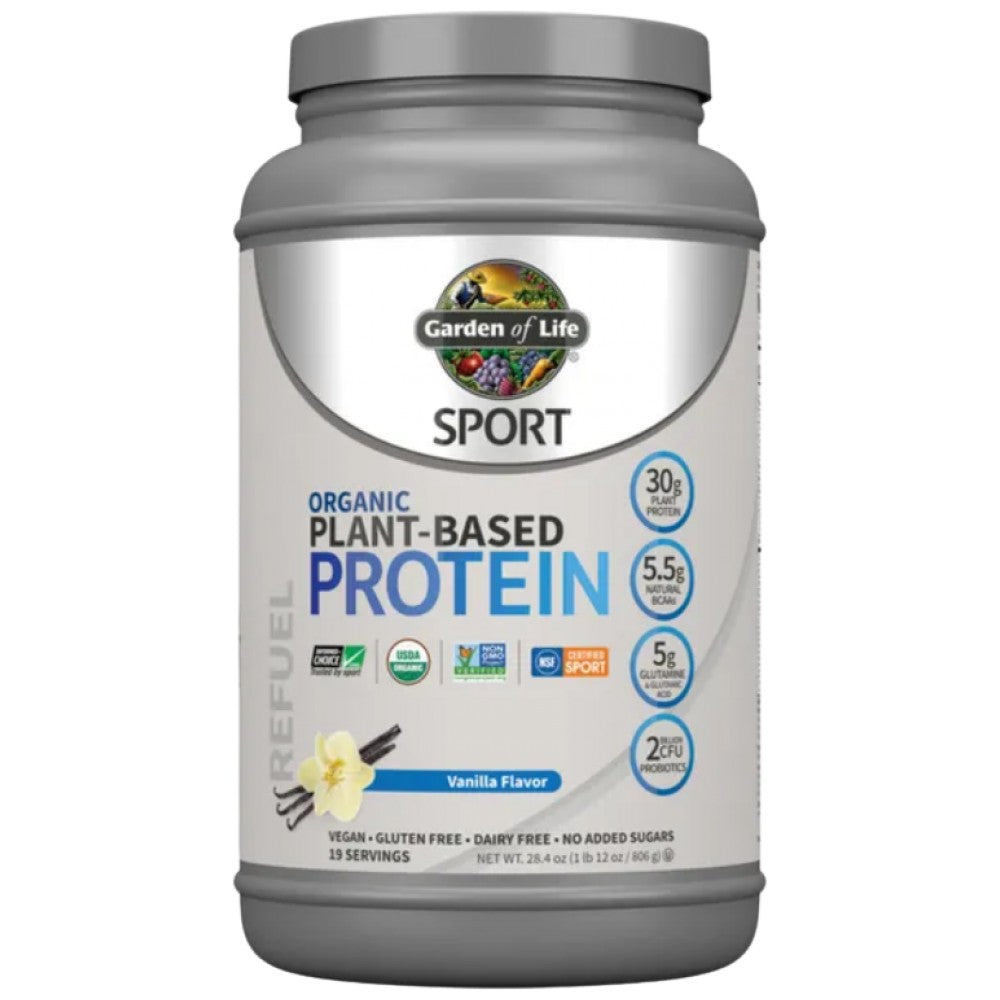 Garden Of Life Sport Organic Plant-Based Protein - Био растителен протеин за спортисти