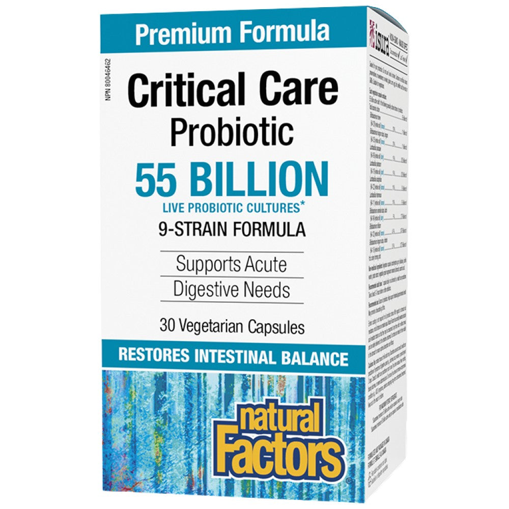 Natural Factors Critical Care Probiotic 55 Billion - Пробиотик 55 млрд. CFU